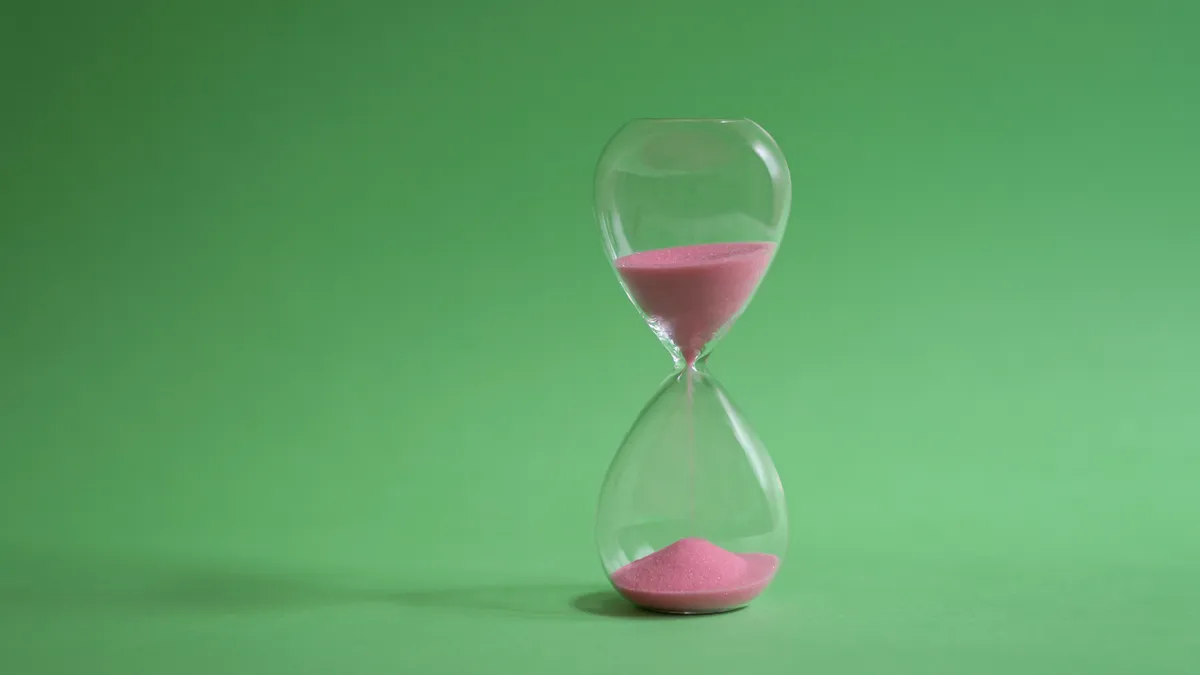 pink hourglass