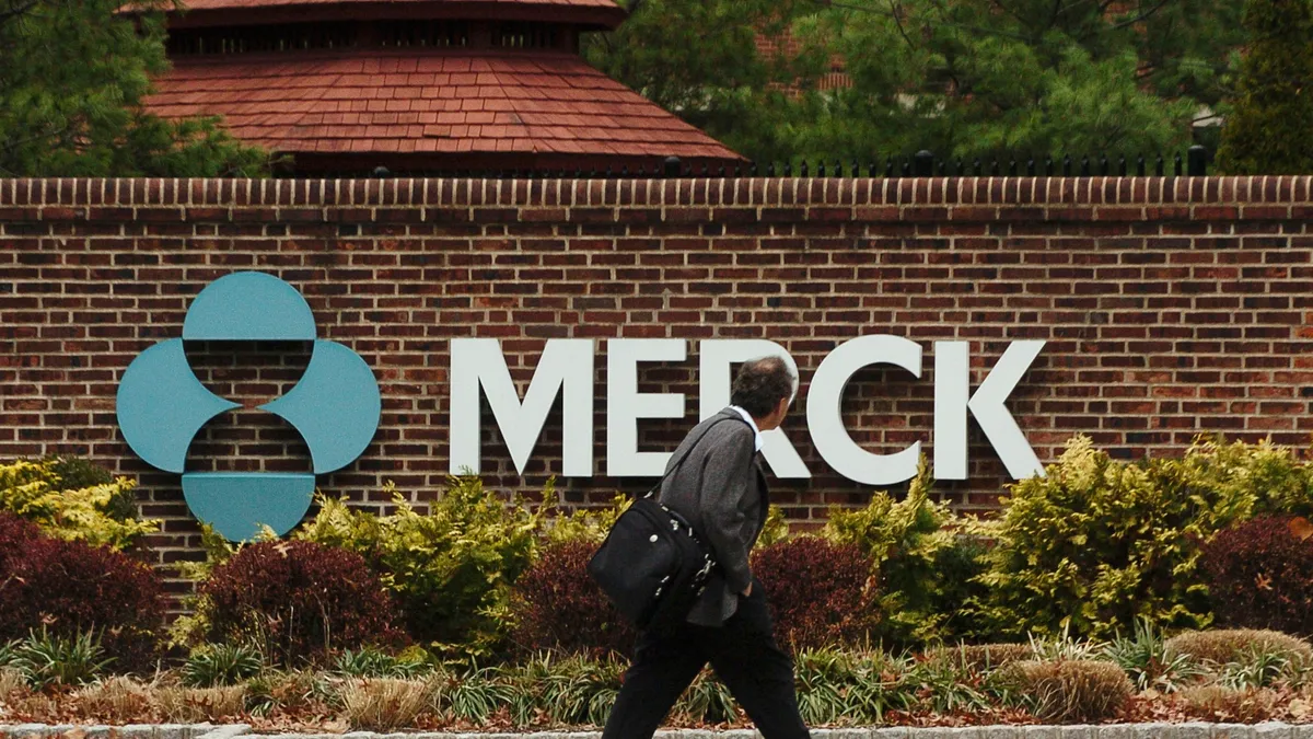 Merck sign