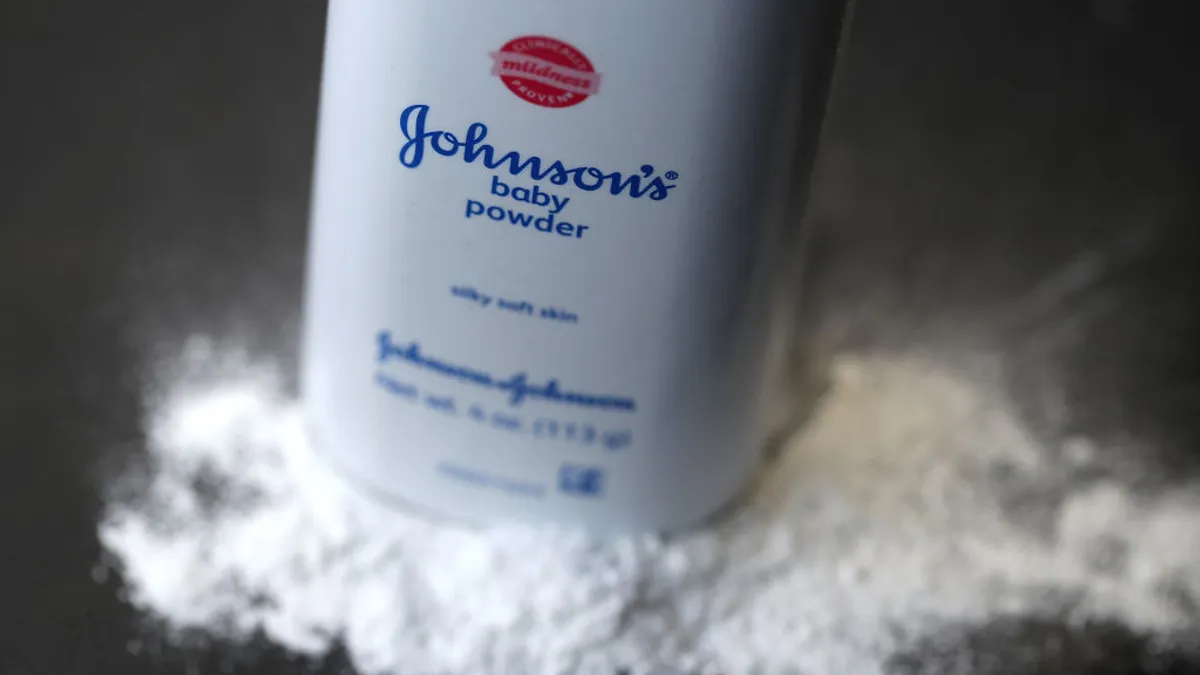 J&J baby powder